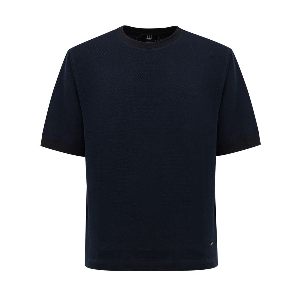 Blue Cotton T-Shirt-Dunhill-LabelTerrace.com
