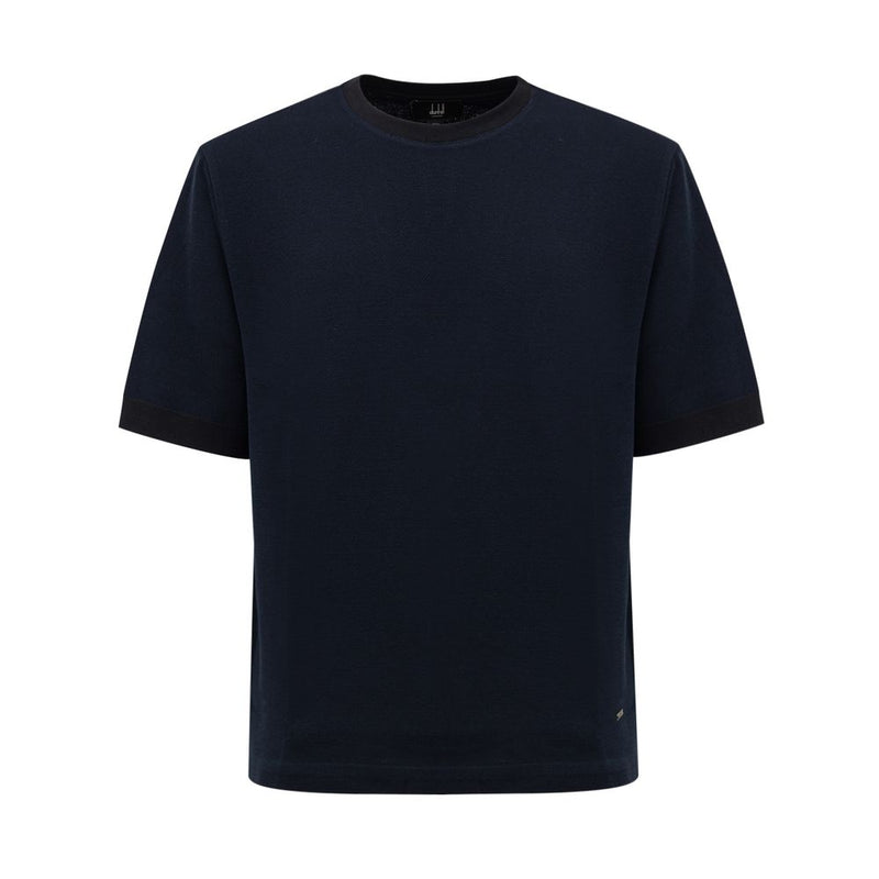 Blue Cotton T-Shirt-Dunhill-LabelTerrace.com