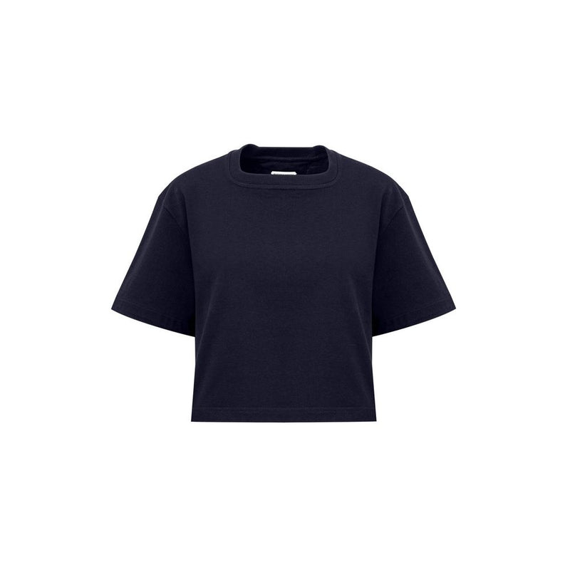 Blue Cotton T-Shirt-Bottega Veneta-LabelTerrace.com