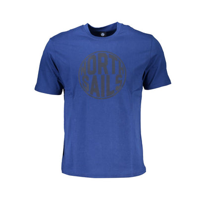 Blue Cotton T-Shirt-North Sails-LabelTerrace.com