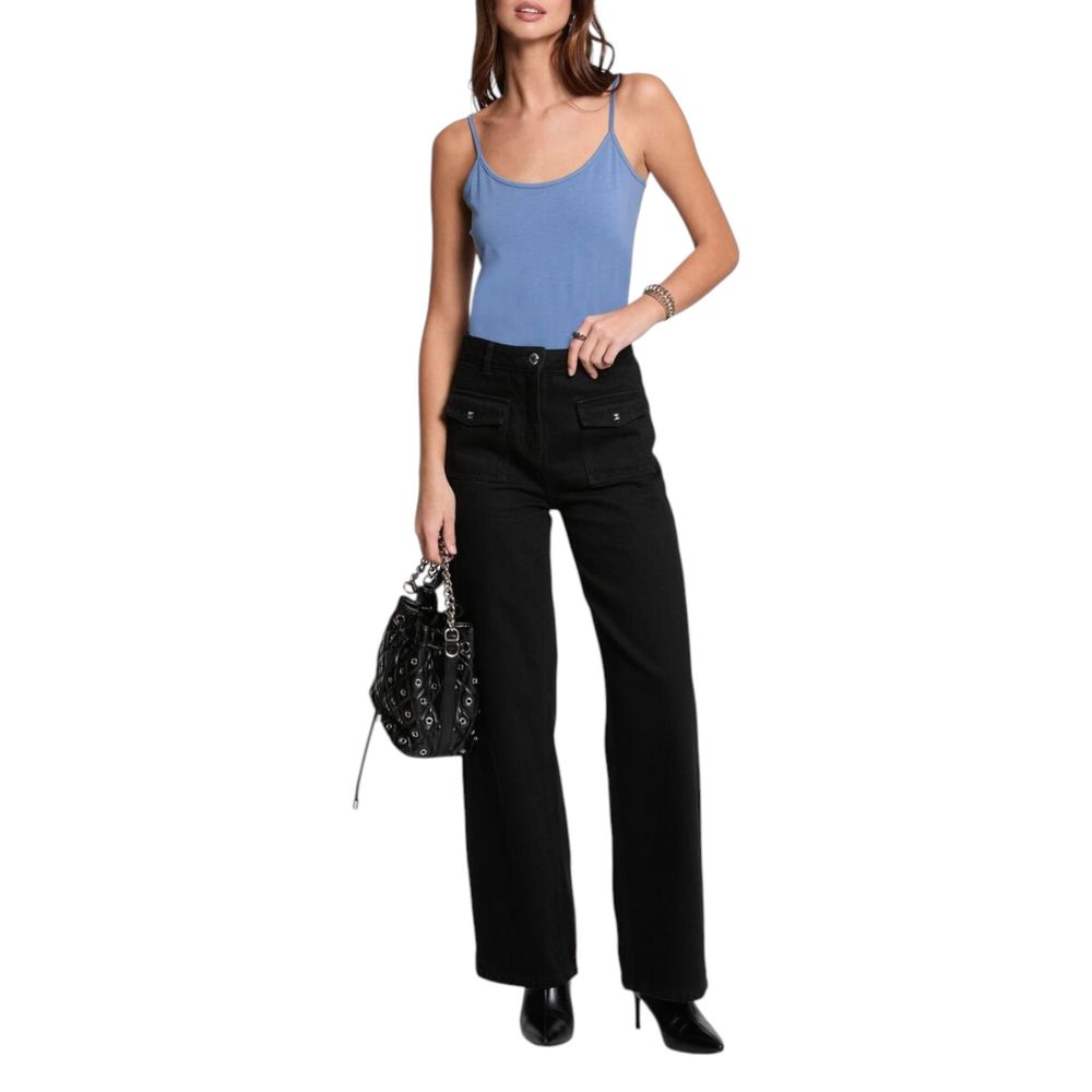 Blue Cotton Tank Top