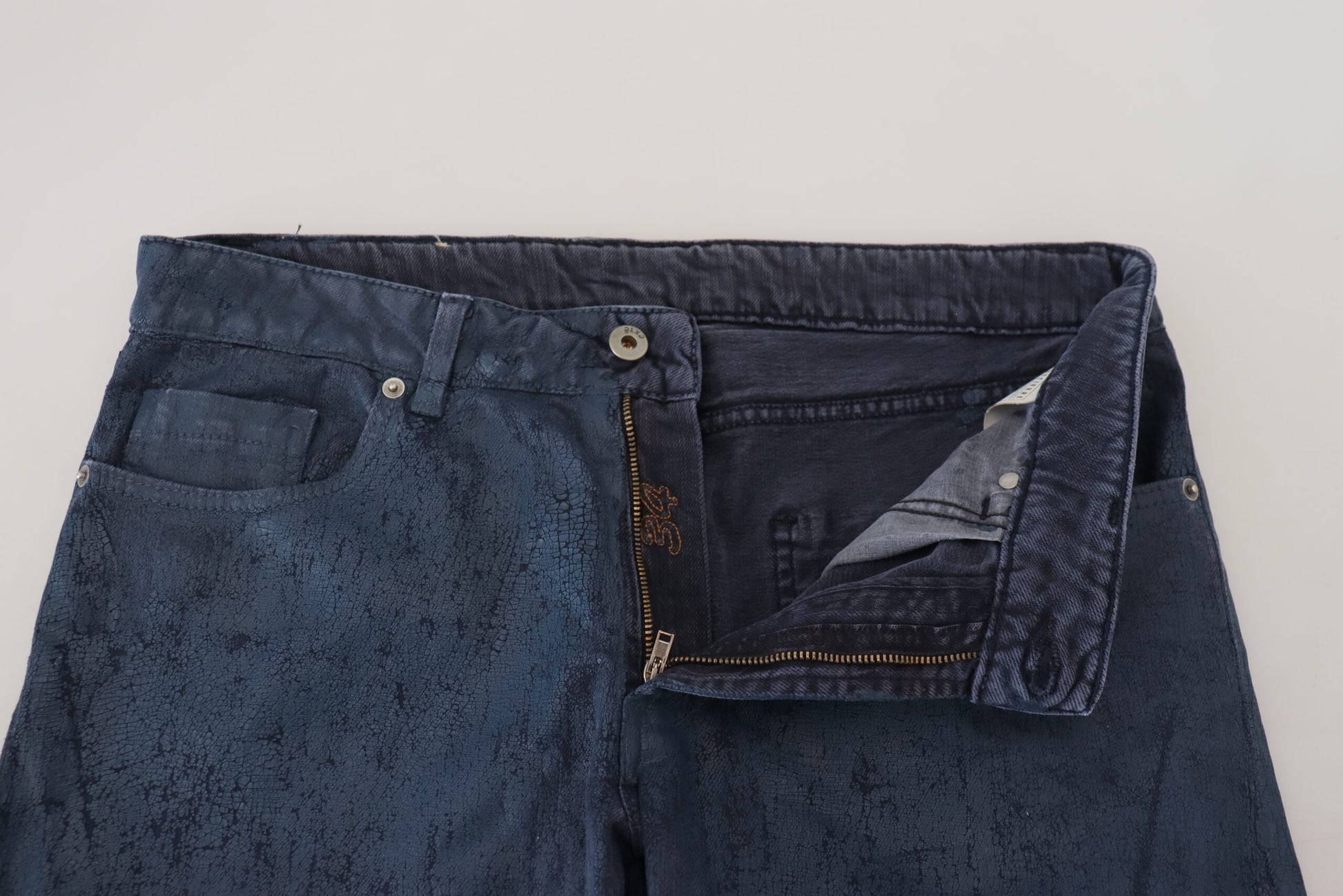 Blue Cotton Tapered Slim Fit Men Casual Denim Jeans-Exte-LabelTerrace.com