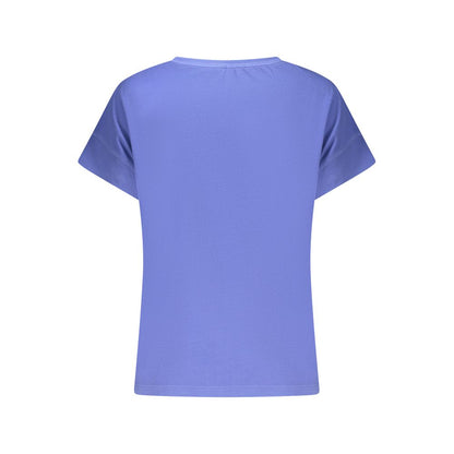 Blue Cotton Tops & T-Shirt