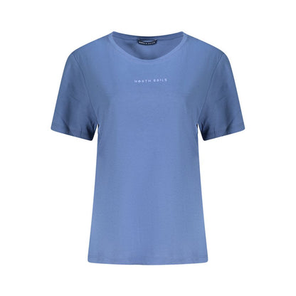 Blue Cotton Tops & T-Shirt