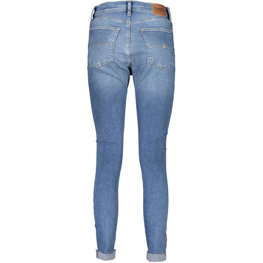 Blue Cotton Women Jeans-Tommy Hilfiger-LabelTerrace.com