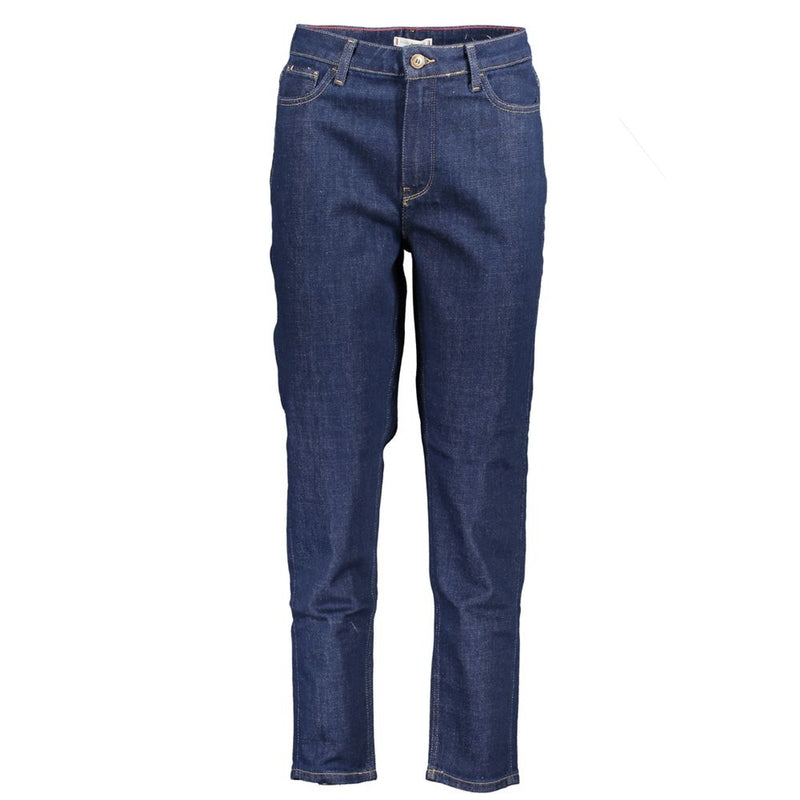 Blue Cotton Women Jeans-Tommy Hilfiger-LabelTerrace.com