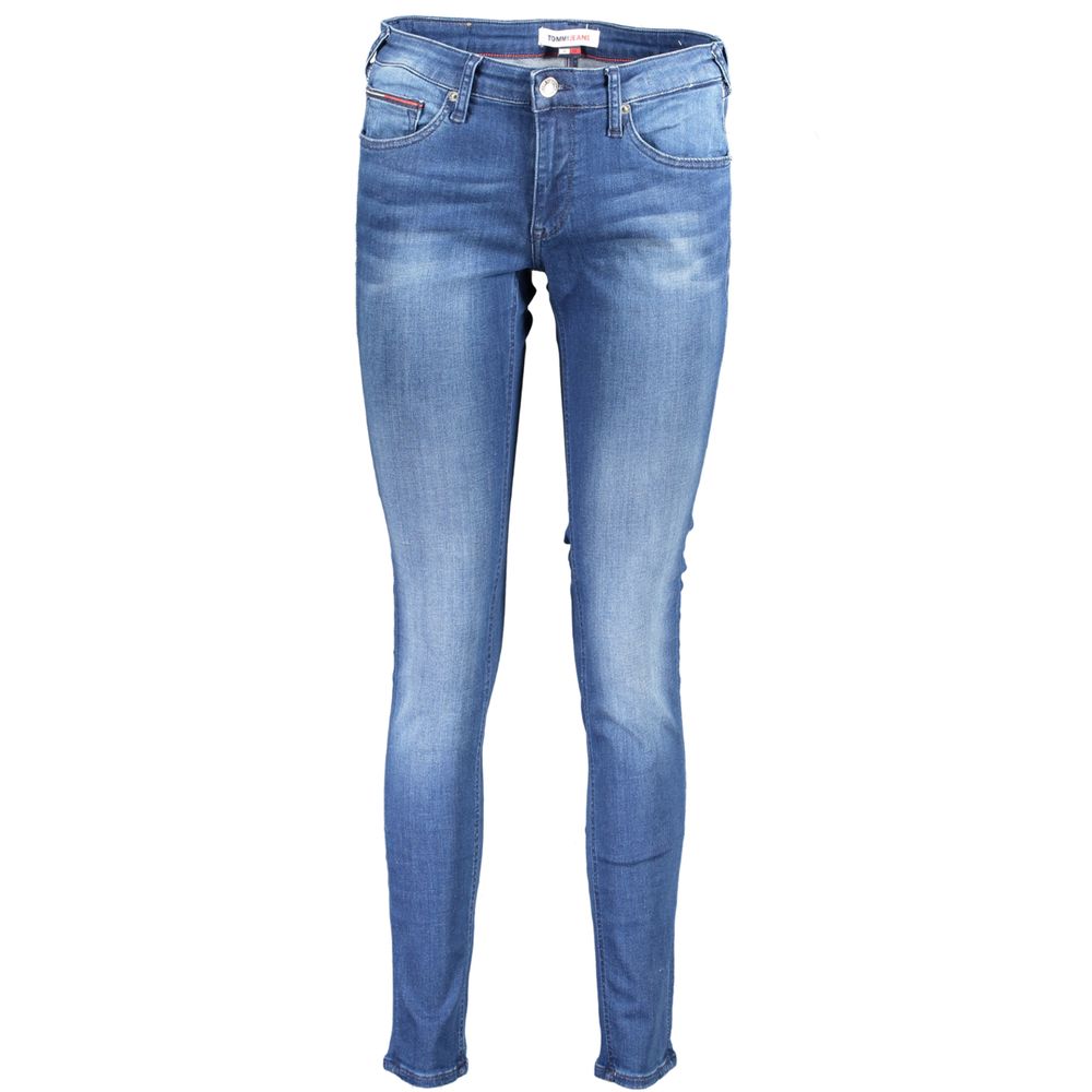 Blue Cotton Women Jeans-Tommy Hilfiger-LabelTerrace.com