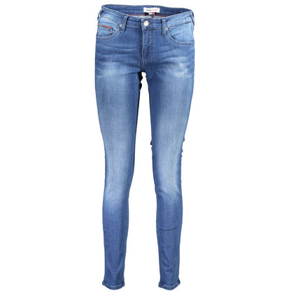 Blue Cotton Women Jeans-Tommy Hilfiger-LabelTerrace.com