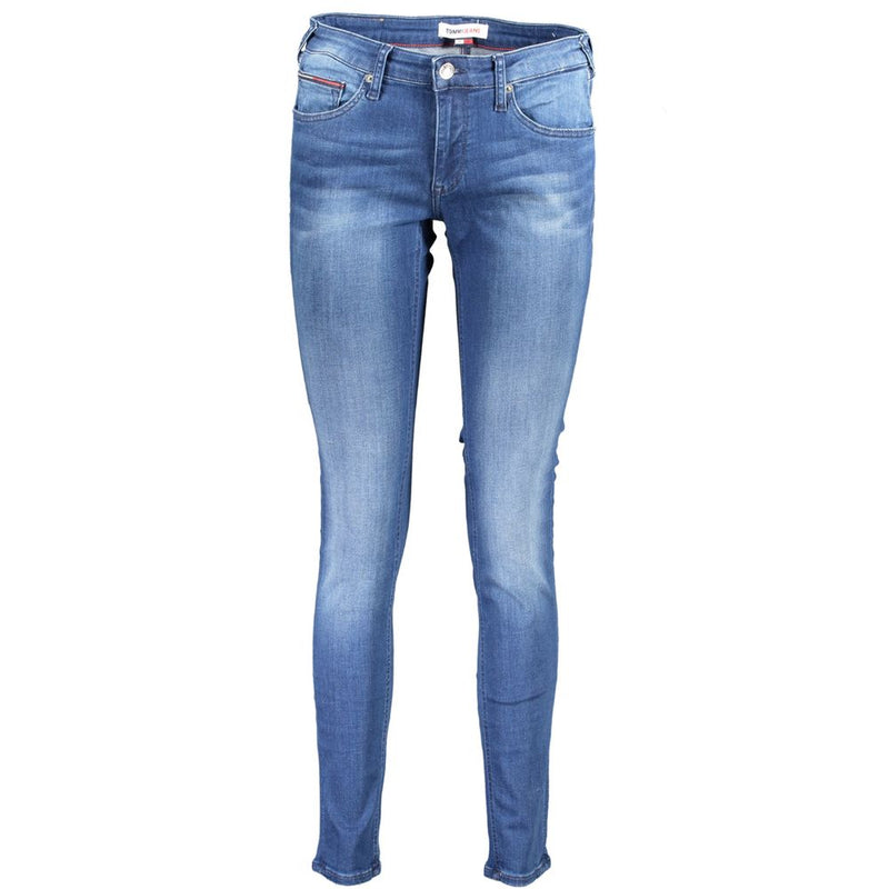 Blue Cotton Women Jeans-Tommy Hilfiger-LabelTerrace.com
