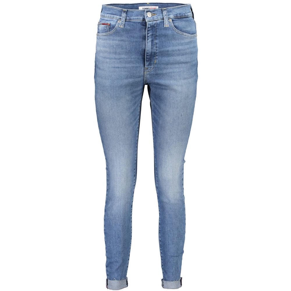 Blue Cotton Women Jeans-Tommy Hilfiger-LabelTerrace.com