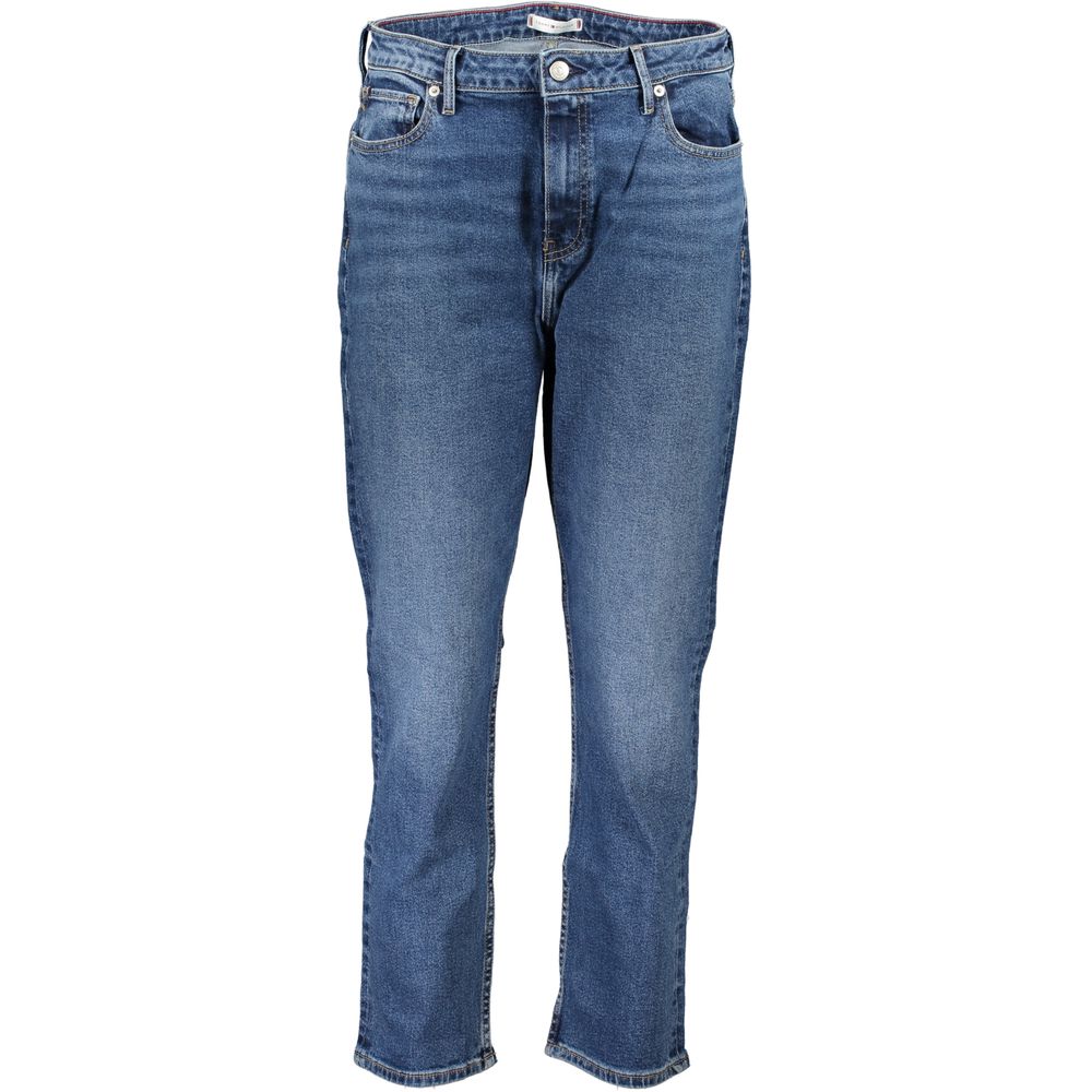 Blue Cotton Women Jeans-Tommy Hilfiger-LabelTerrace.com