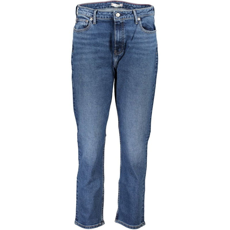 Blue Cotton Women Jeans-Tommy Hilfiger-LabelTerrace.com