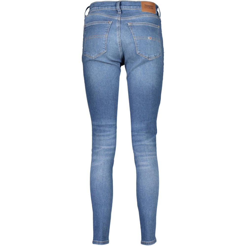 Blue Cotton Women Skinny Jean-Tommy Hilfiger-LabelTerrace.com