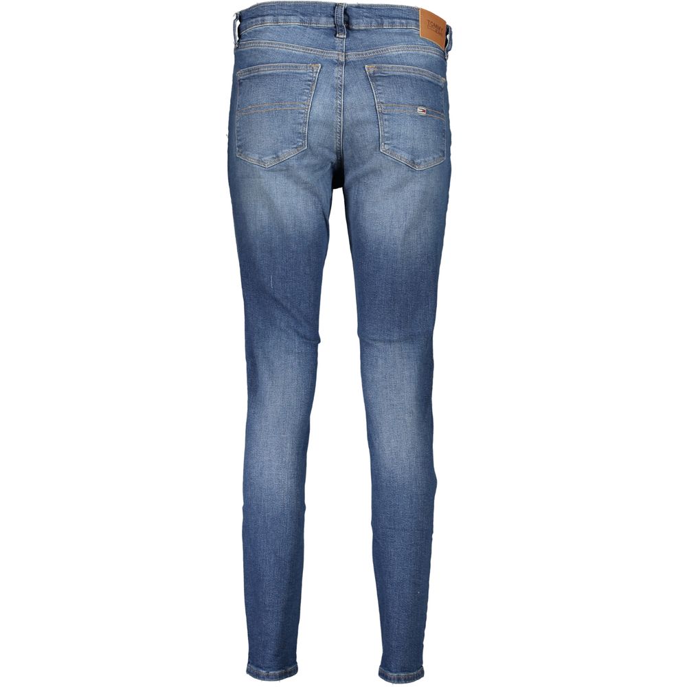 Blue Cotton Women Skinny Jean-Tommy Hilfiger-LabelTerrace.com