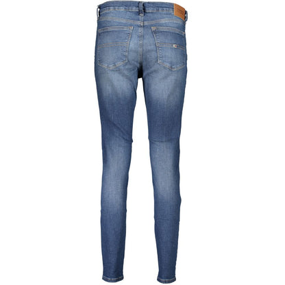 Blue Cotton Women Skinny Jean-Tommy Hilfiger-LabelTerrace.com