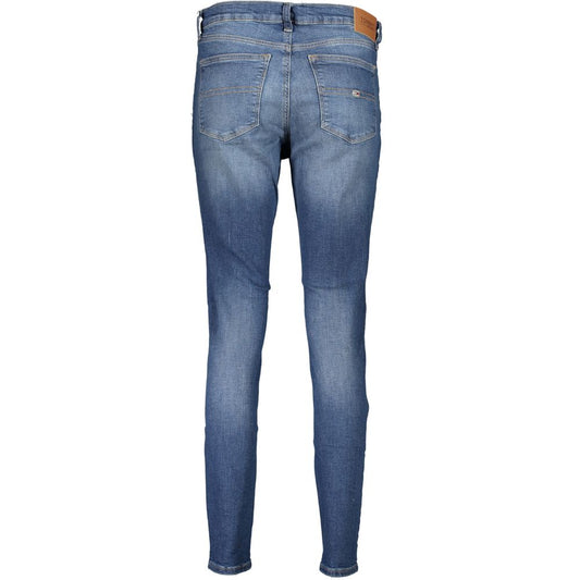 Blue Cotton Women Skinny Jean-Tommy Hilfiger-LabelTerrace.com