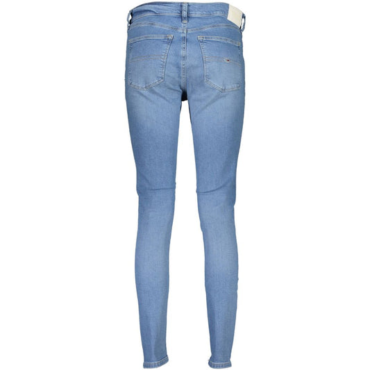 Blue Cotton Women Skinny Jean-Tommy Hilfiger-LabelTerrace.com