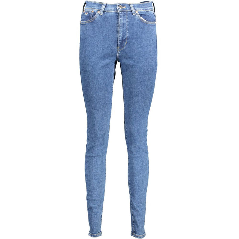 Blue Cotton Women Skinny Jean-Tommy Hilfiger-LabelTerrace.com