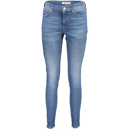 Blue Cotton Women Skinny Jean-Tommy Hilfiger-LabelTerrace.com