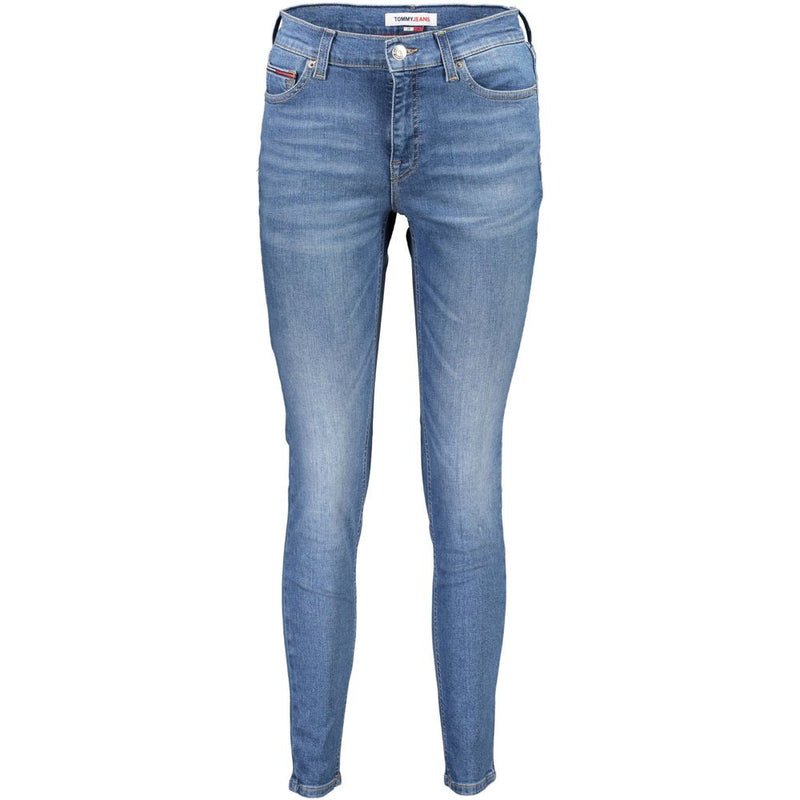 Blue Cotton Women Skinny Jean-Tommy Hilfiger-LabelTerrace.com