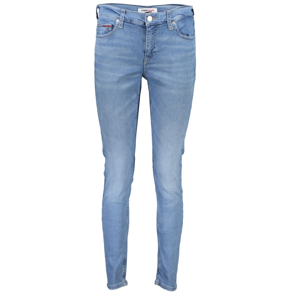 Blue Cotton Women Skinny Jean-Tommy Hilfiger-LabelTerrace.com