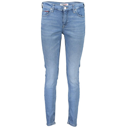 Blue Cotton Women Skinny Jean-Tommy Hilfiger-LabelTerrace.com