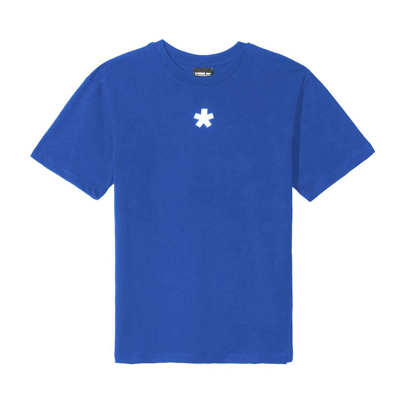 Blue Cotton Women T-Shirt-Comme Des Fuckdown-LabelTerrace.com