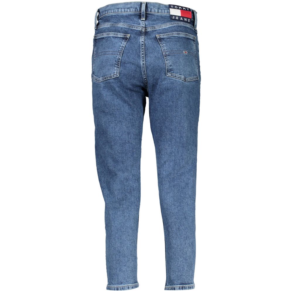 Blue Cotton Women's Slim-Fit Jean-Tommy Hilfiger-LabelTerrace.com