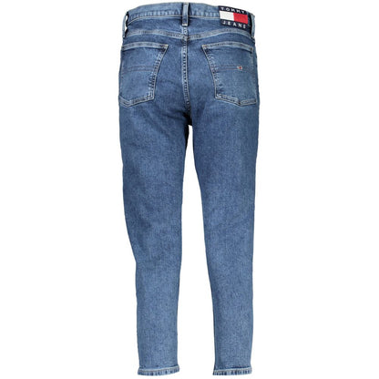 Blue Cotton Women's Slim-Fit Jean-Tommy Hilfiger-LabelTerrace.com