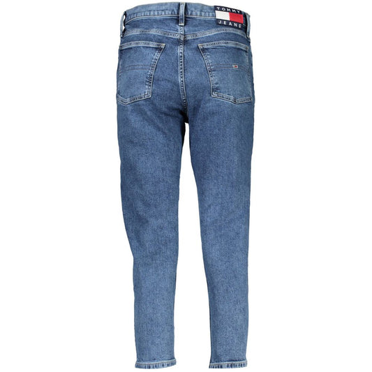 Blue Cotton Women's Slim-Fit Jean-Tommy Hilfiger-LabelTerrace.com