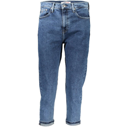 Blue Cotton Women's Slim-Fit Jean-Tommy Hilfiger-LabelTerrace.com