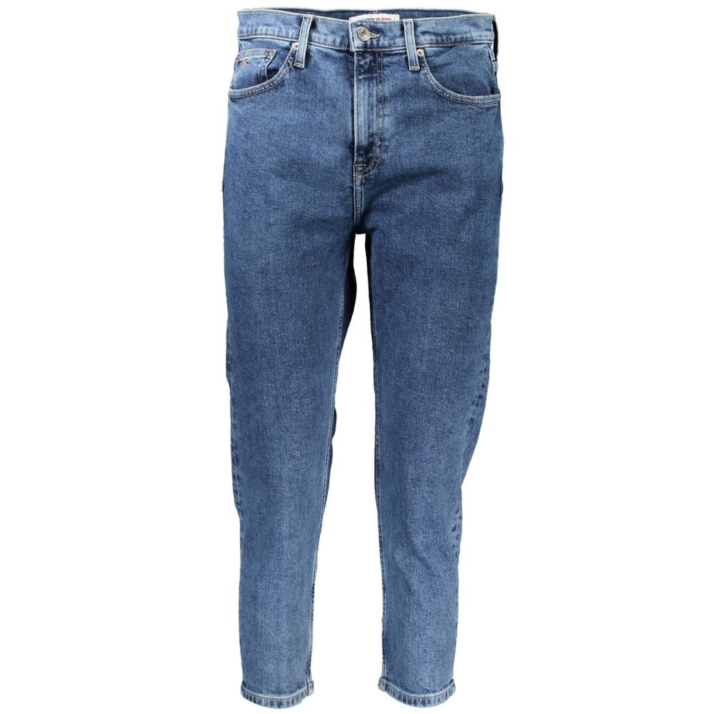 Blue Cotton Women's Slim-Fit Jean-Tommy Hilfiger-LabelTerrace.com
