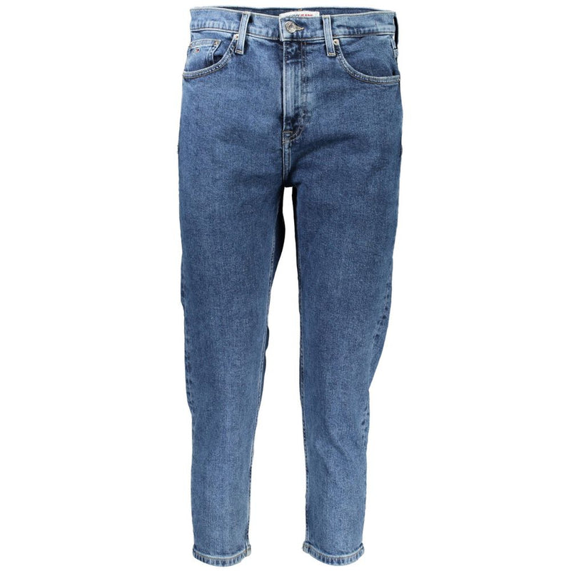Blue Cotton Women's Slim-Fit Jean-Tommy Hilfiger-LabelTerrace.com