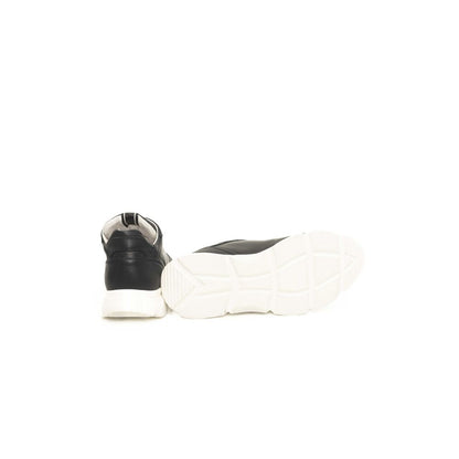 Blue Cowhide Men Sneaker