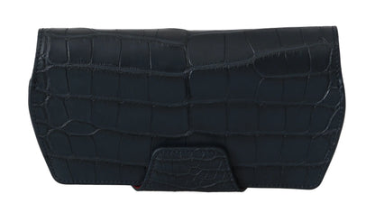 Blue Crocodile Eyewear Sunglasses Case Cover Pouch-Dolce & Gabbana-LabelTerrace.com