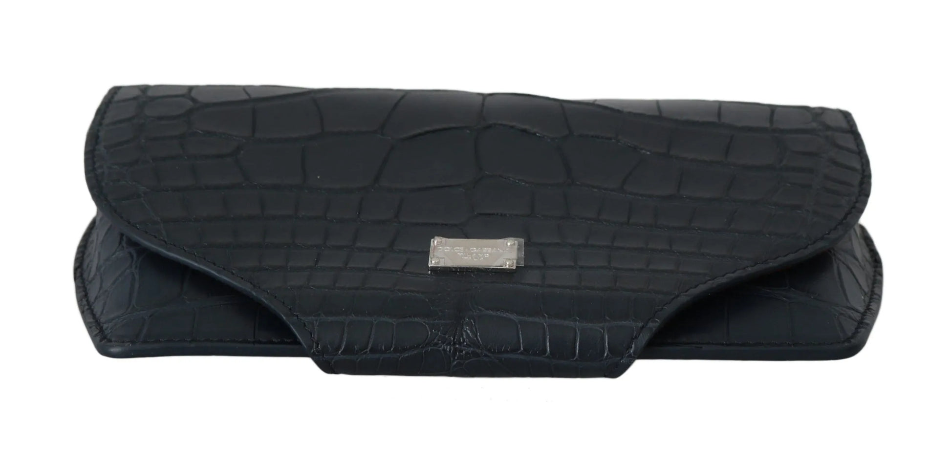 Blue Crocodile Eyewear Sunglasses Case Cover Pouch-Dolce & Gabbana-LabelTerrace.com