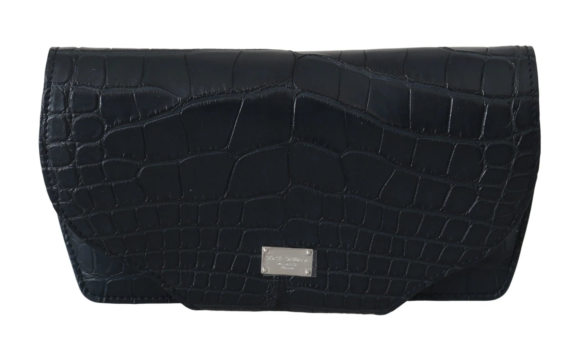 Blue Crocodile Eyewear Sunglasses Case Cover Pouch-Dolce & Gabbana-LabelTerrace.com