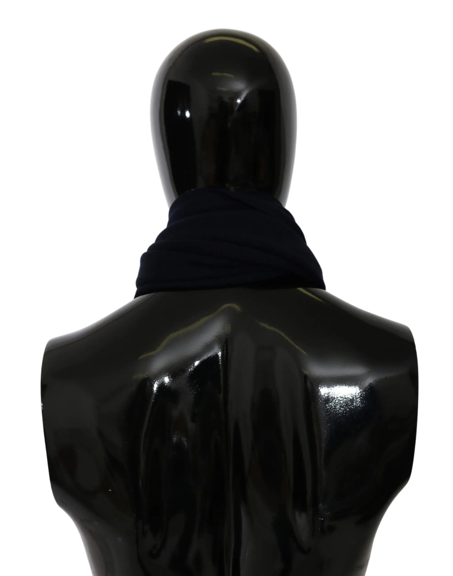 Blue #DGLovesLondon Wrap Shawl Wool Scarf-Dolce & Gabbana-LabelTerrace.com