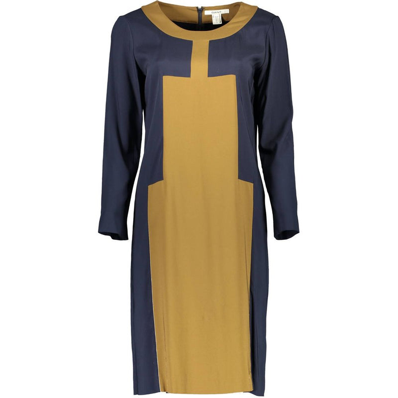 Blue Elastane Dress