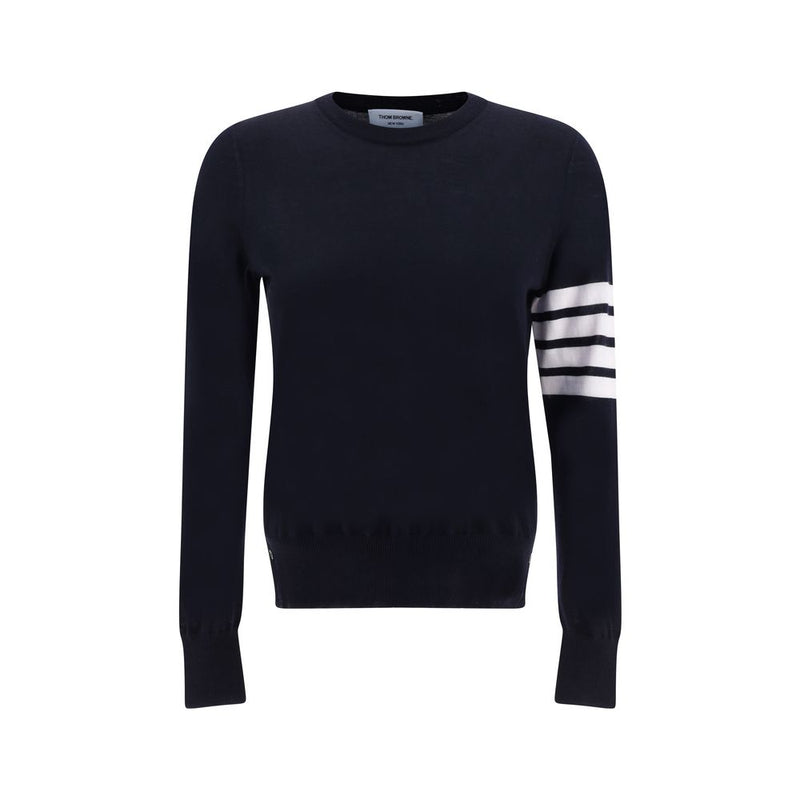 Blue Fleece Wool Sweatshirt