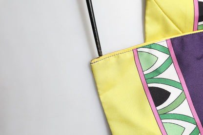 Blue Floral Print Silk Long Sleeves Wrap Robe