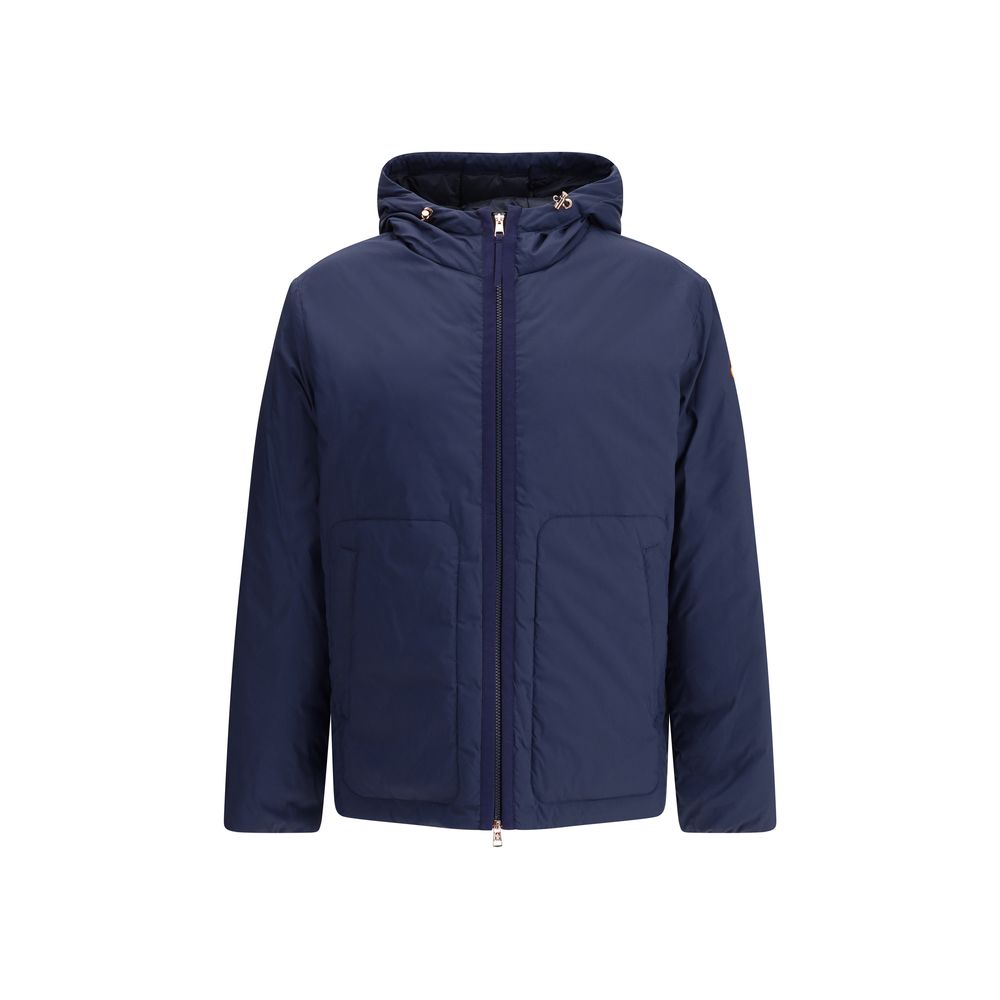 Blue Goose Down Full-Length Jacket