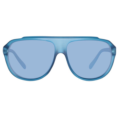 Blue Injected Sunglasses-Benetton-LabelTerrace.com
