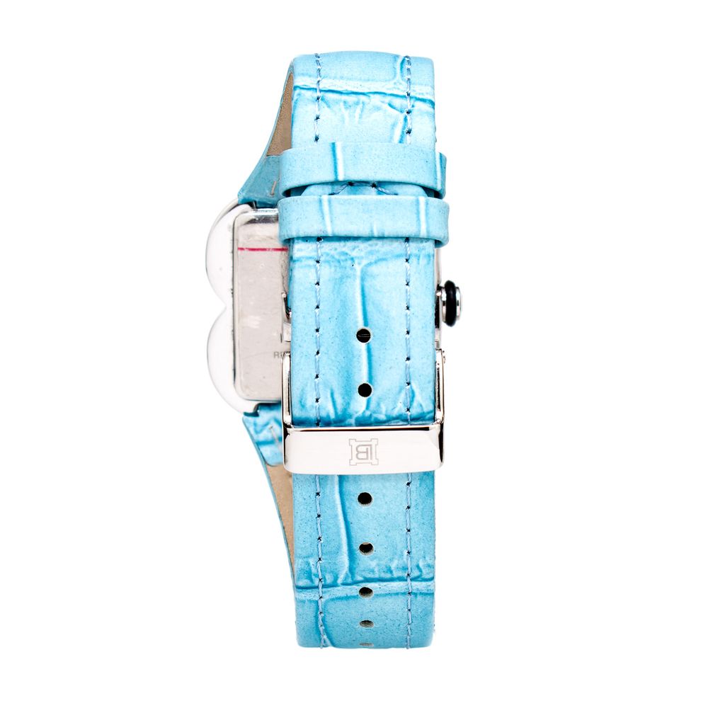 Blue Leather Dress Watch