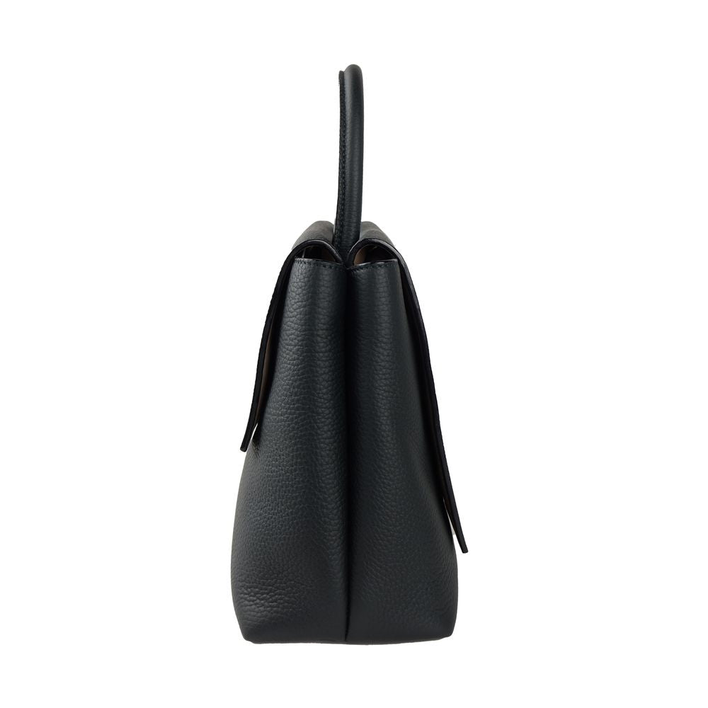 Blue Leather Handbag-Giada-LabelTerrace.com