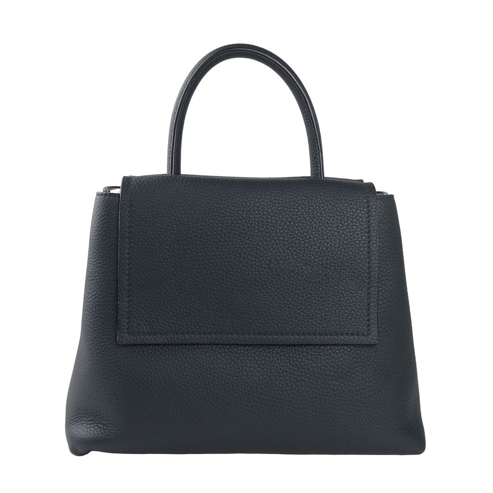 Blue Leather Handbag-Giada-LabelTerrace.com