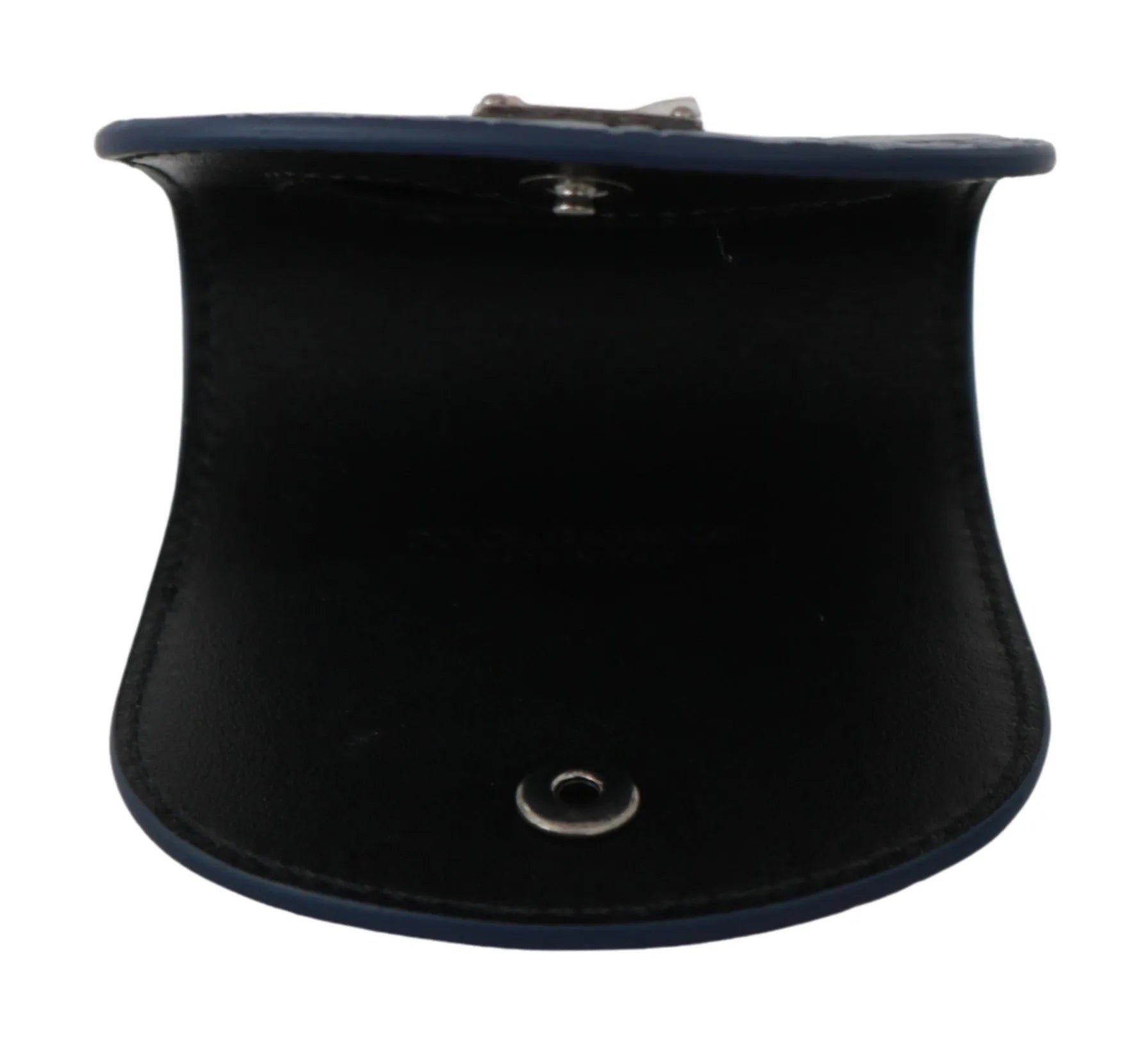 Blue Leather Holder Pocket Condom Case-Dolce & Gabbana-LabelTerrace.com