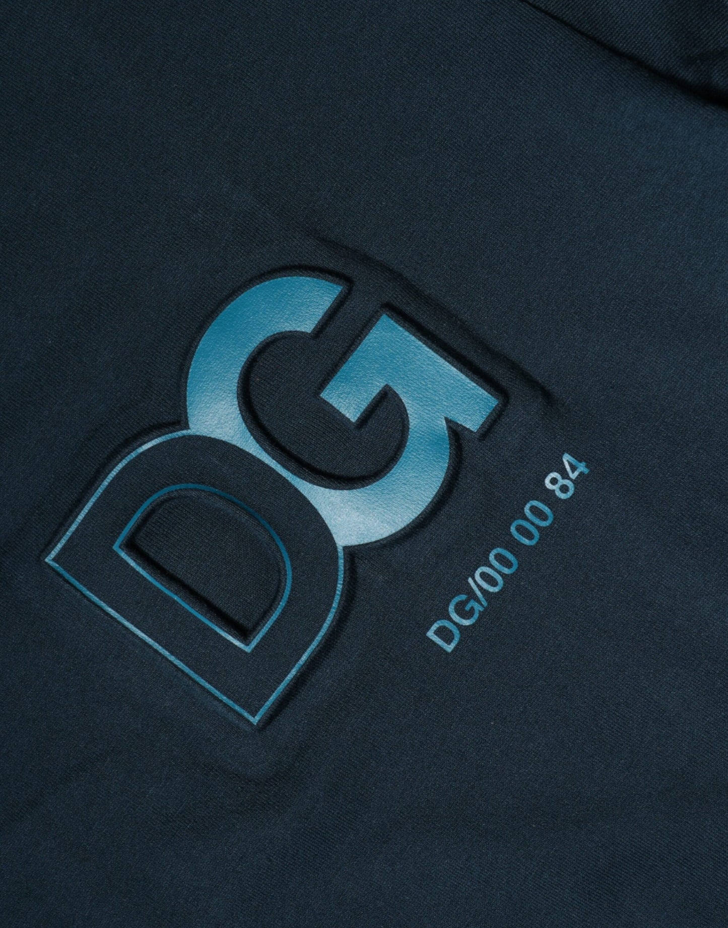 Blue Logo Crew Neck Short Sleeves T-shirt-Dolce & Gabbana-LabelTerrace.com