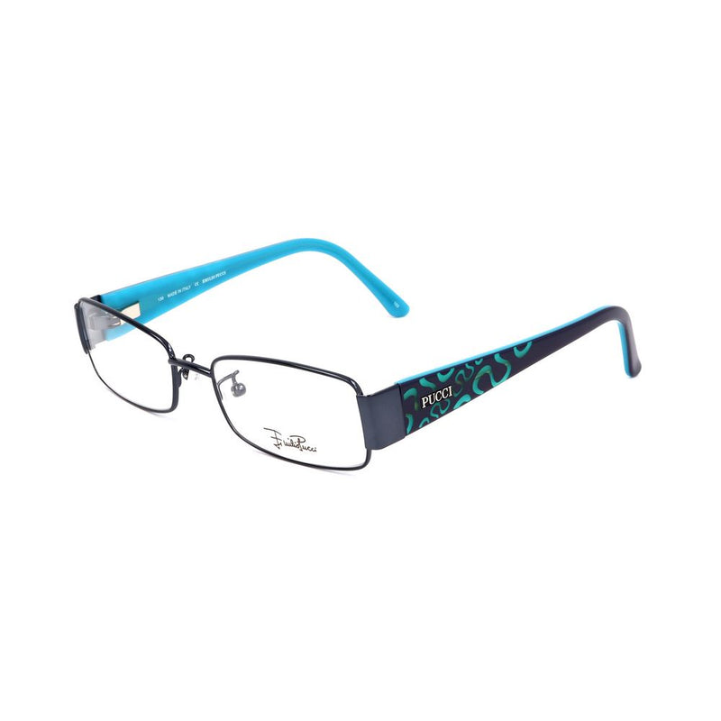 Blue Metal Frames-Emilio Pucci-LabelTerrace.com