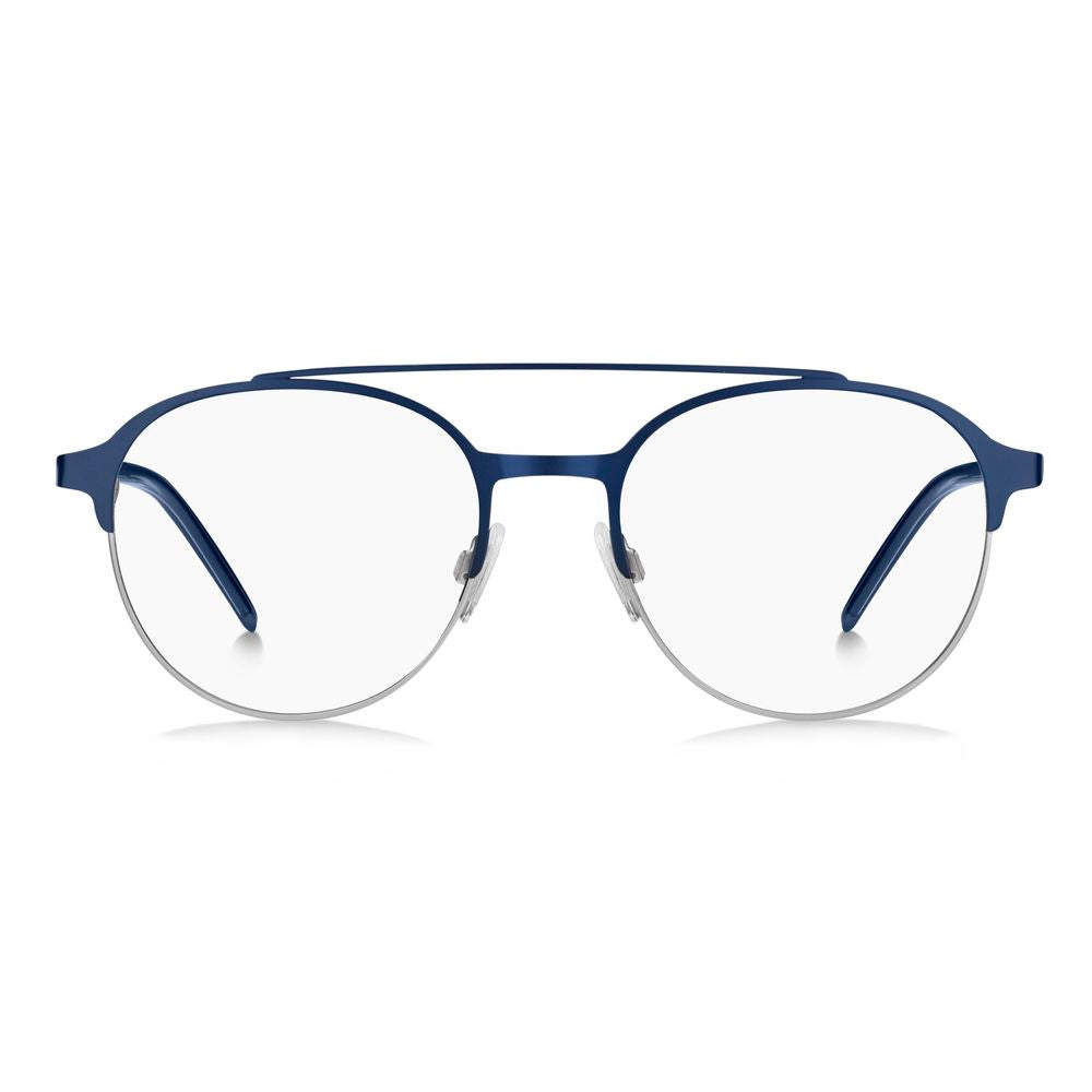 Blue Metal Frames-Hugo Boss-LabelTerrace.com